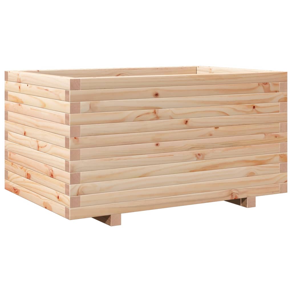 plantekasse 90x60x49,5 cm massivt fyrretræ