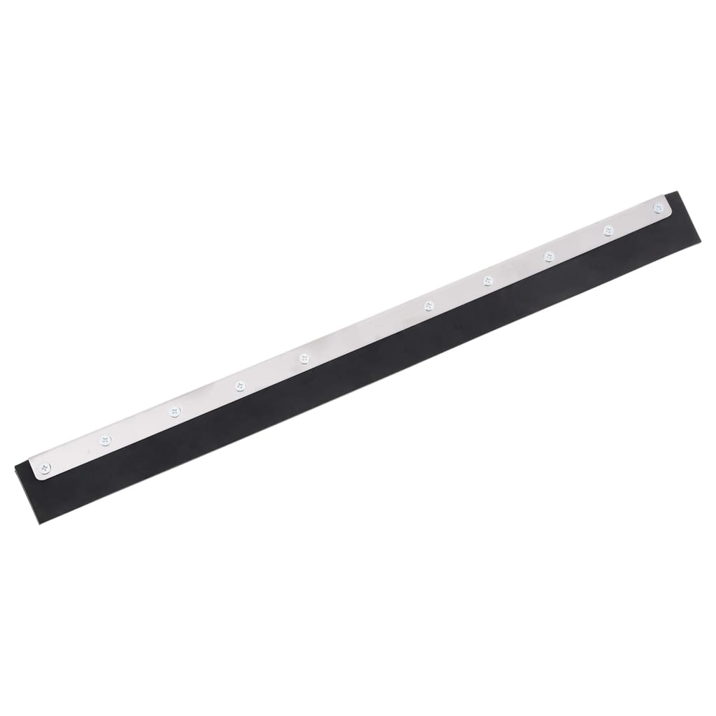 gulvskraber (løst hoved) 75x2x5 cm stål og gummi