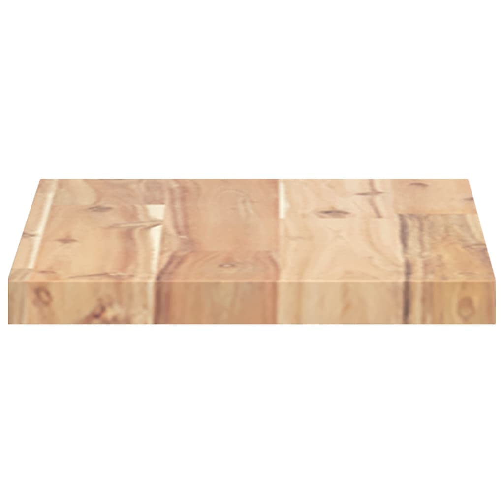 bordplade 60x20x2 cm rektangulær massivt akacietræ