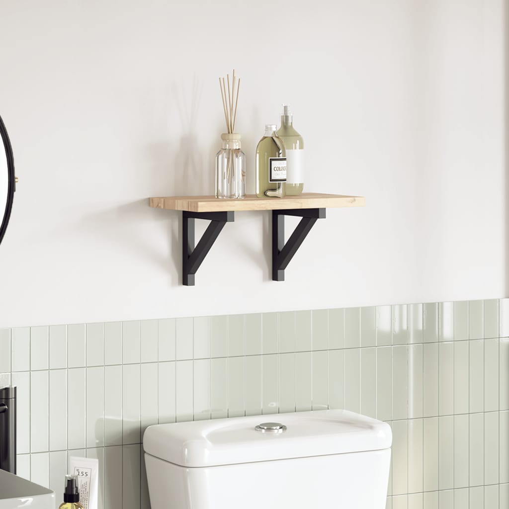 bordplade 60x20x2 cm rektangulær massivt akacietræ billede