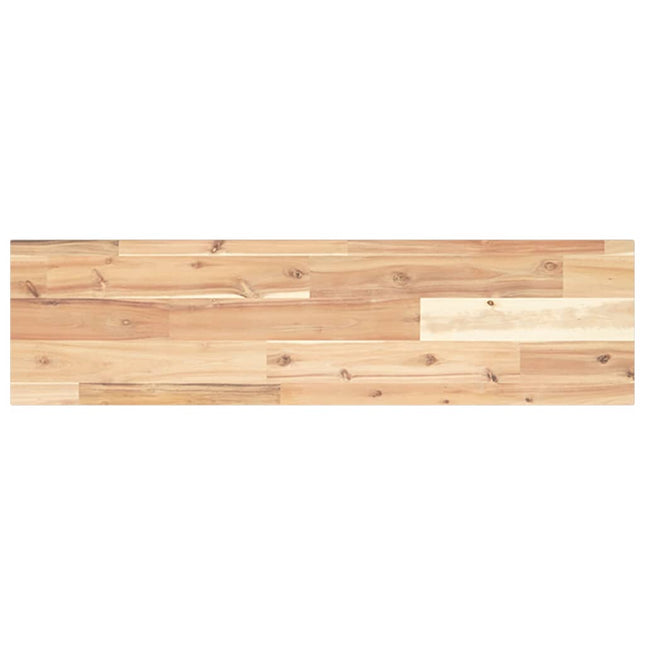 bordplade 80x20x2 cm rektangulær massivt akacietræ