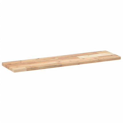 bordplade 100x20x2 cm rektangulær massivt akacietræ