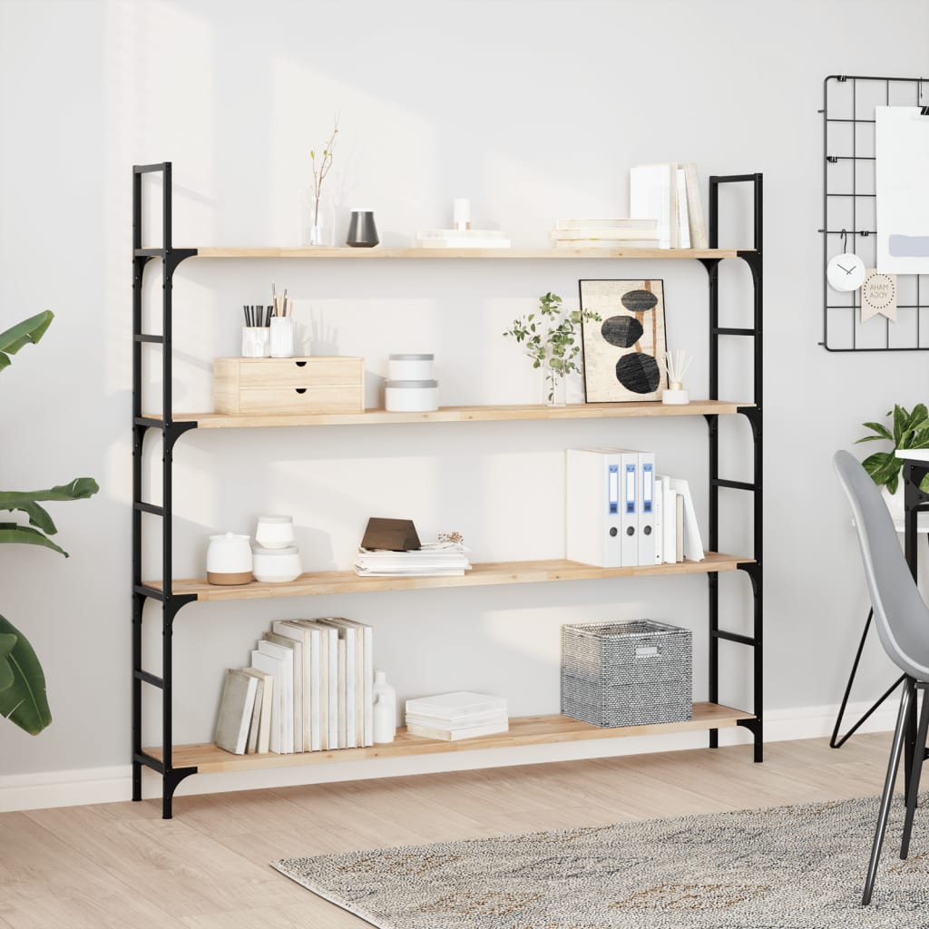 bordplade 120x20x2 cm rektangulær massivt akacietræ
