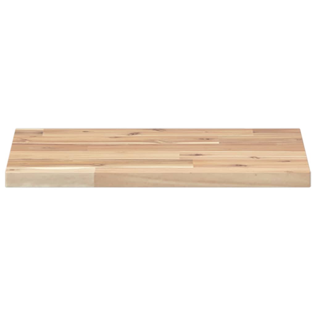 bordplade 40x30x2 cm rektangulær massivt akacietræ