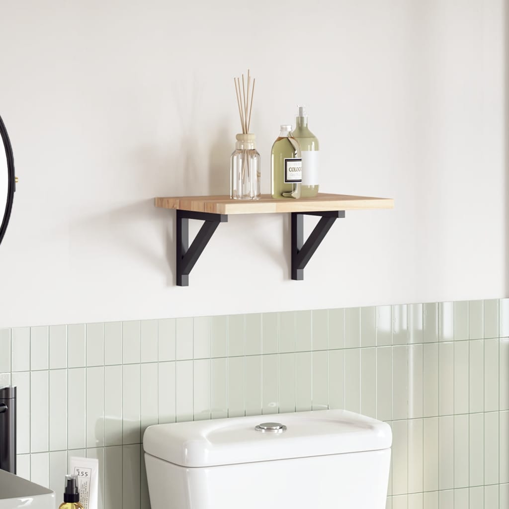 bordplade 40x30x2 cm rektangulær massivt akacietræ billede