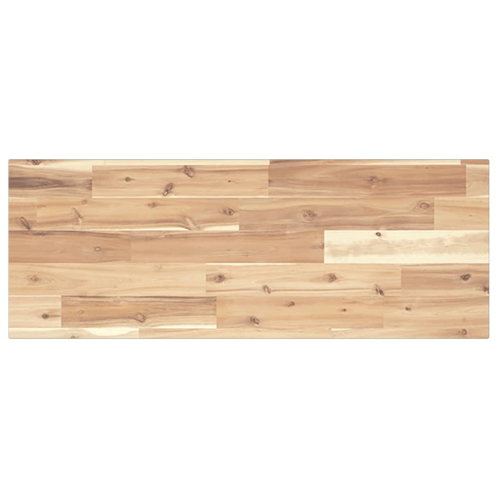 bordplade 100x30x2 cm rektangulær massivt akacietræ