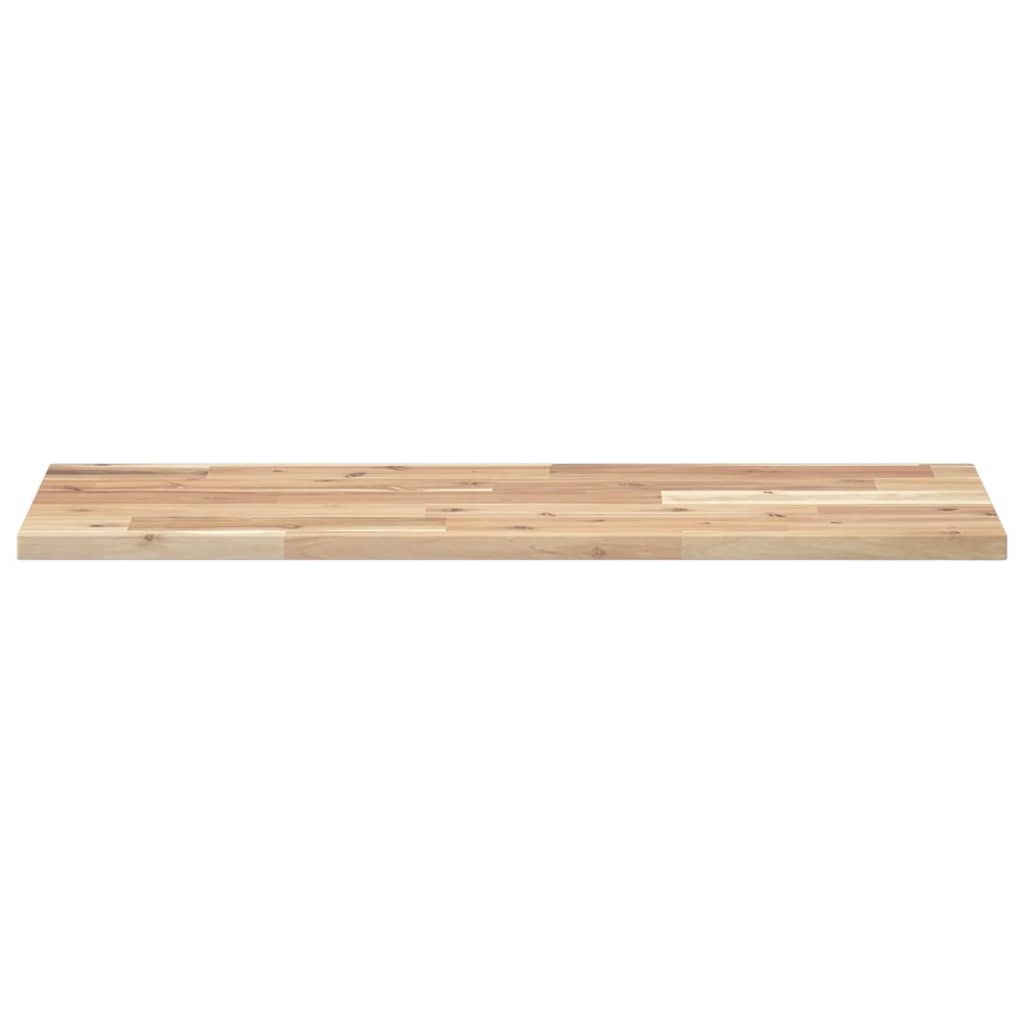 bordplade 100x30x2 cm rektangulær massivt akacietræ
