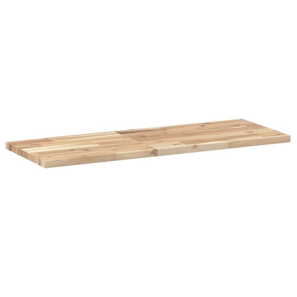 bordplade 100x30x2 cm rektangulær massivt akacietræ