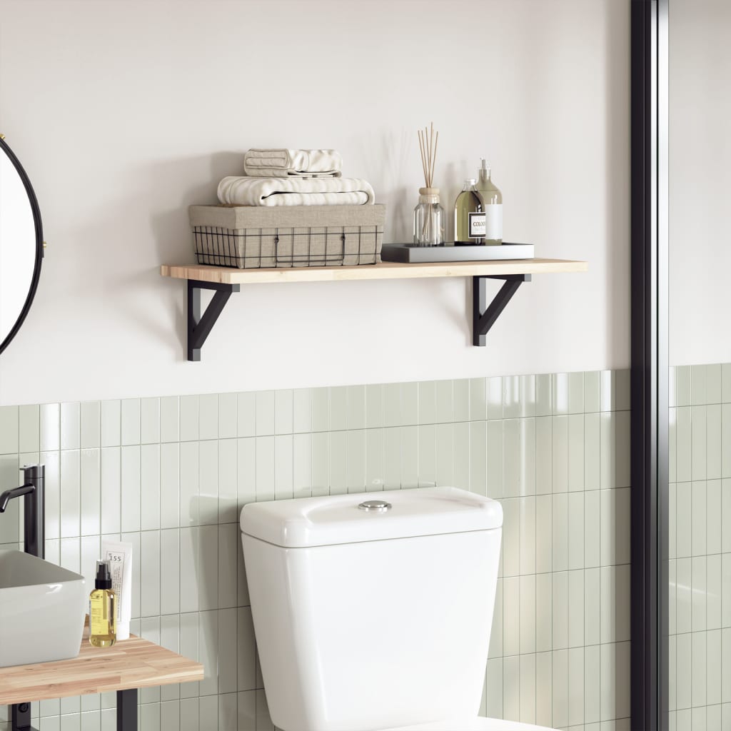 bordplade 100x30x2 cm rektangulær massivt akacietræ