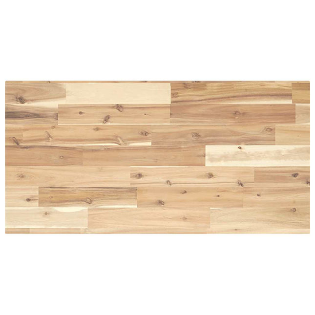 bordplade 60x40x2 cm rektangulær massivt akacietræ