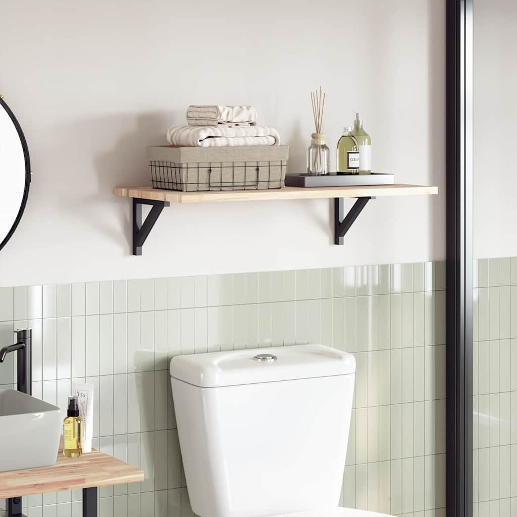 bordplade 60x40x2 cm rektangulær massivt akacietræ billede