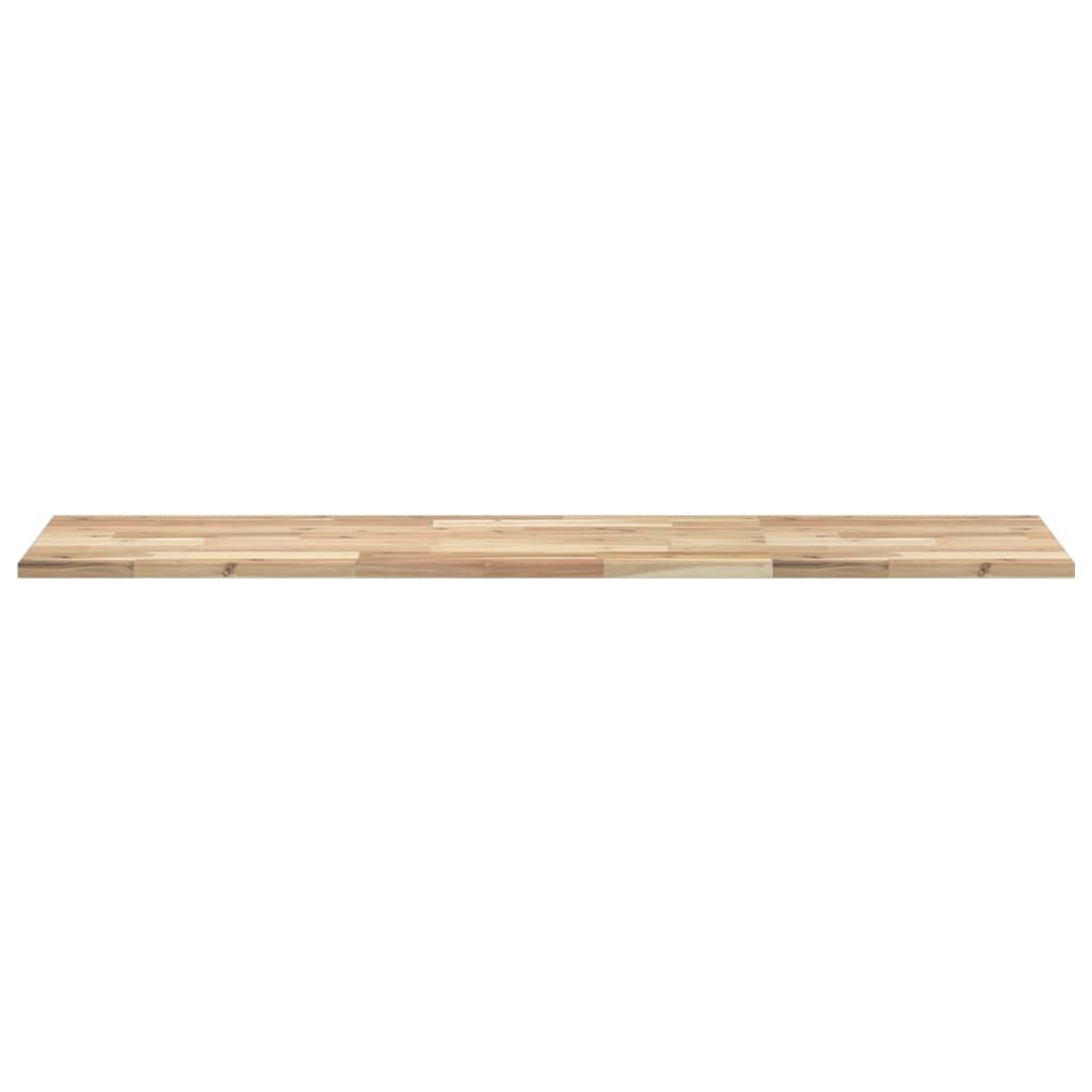 bordplade 140x40x2 cm rektangulær massivt akacietræ