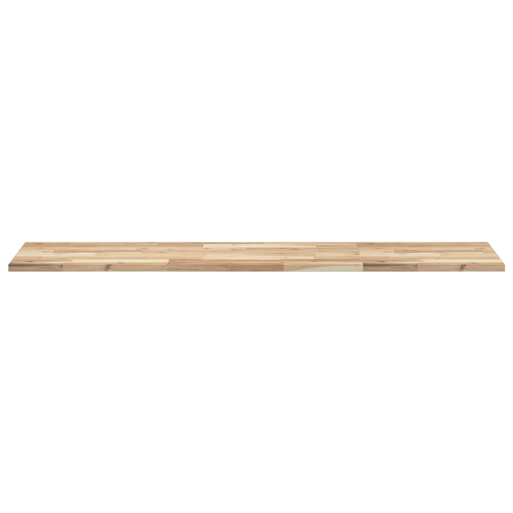 bordplade 160x40x2 cm rektangulær massivt akacietræ