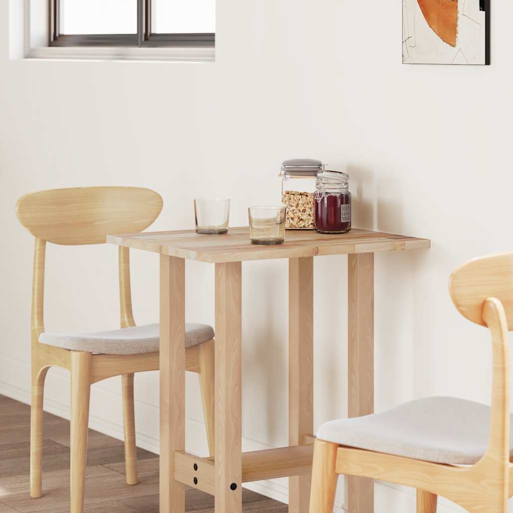 bordplade 100x50x2 cm rektangulær massivt akacietræ