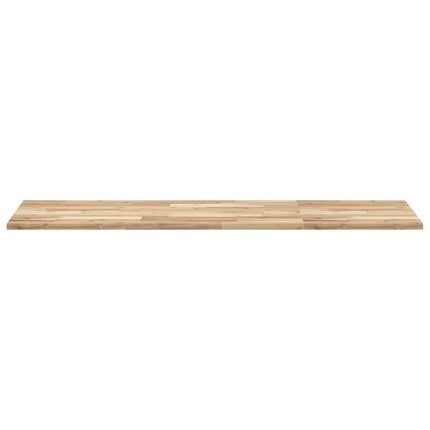 bordplade 120x50x2 cm rektangulær massivt akacietræ