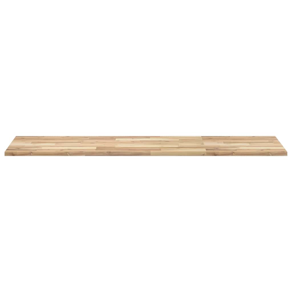 bordplade 140x50x2 cm rektangulær massivt akacietræ