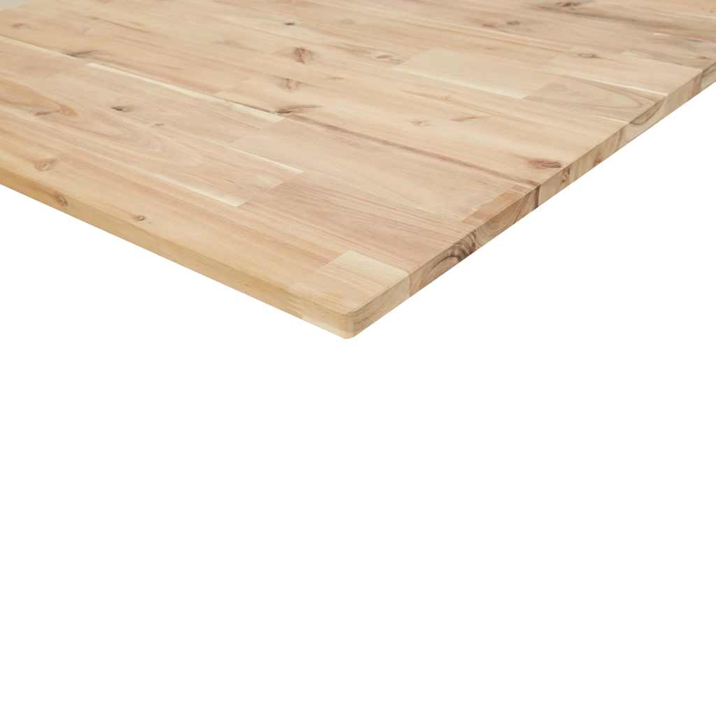 bordplade 140x50x2 cm rektangulær massivt akacietræ