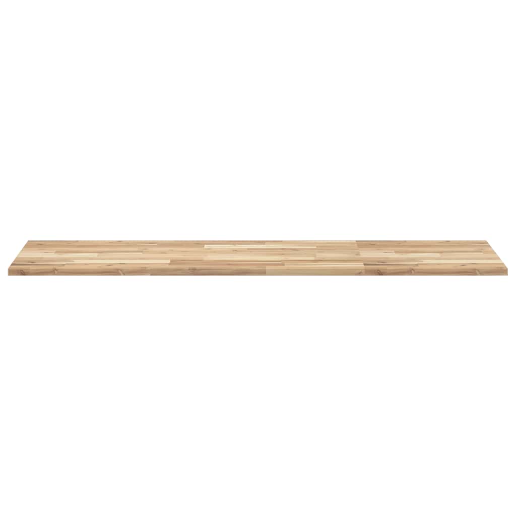 bordplade 160x50x2 cm rektangulær massivt akacietræ