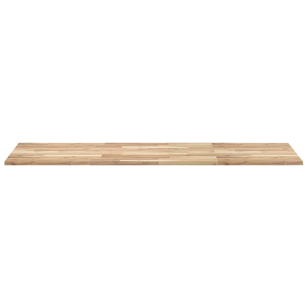 bordplade 120x60x2 cm rektangulær massivt akacietræ