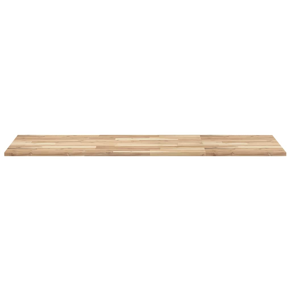 bordplade 140x60x2 cm rektangulær massivt akacietræ