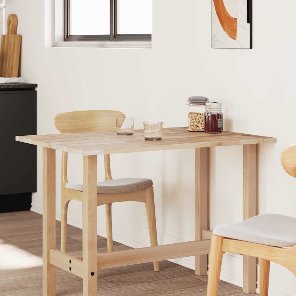 bordplade 100x70x2 cm rektangulær massivt akacietræ