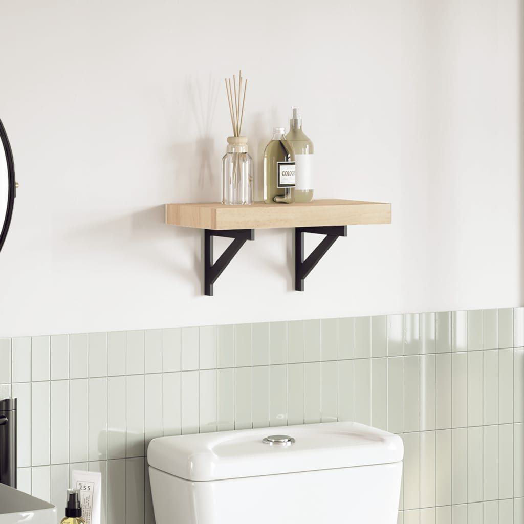 bordplade 40x20x4 cm rektangulær massivt akacietræ billede