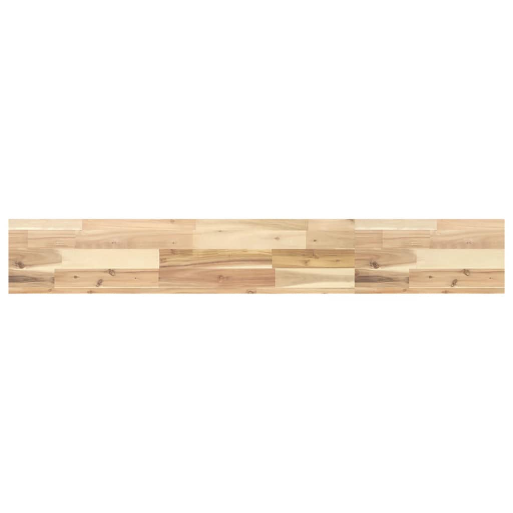 bordplade 140x20x4 cm rektangulær massivt akacietræ