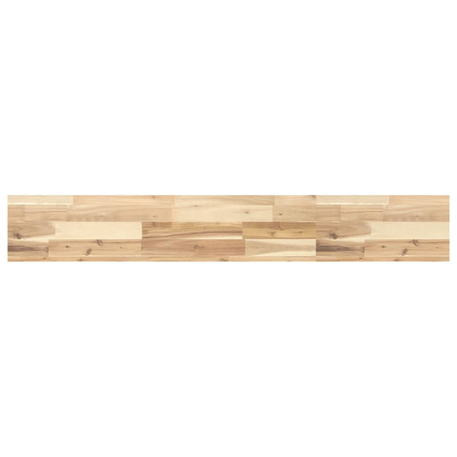 bordplade 160x20x4 cm rektangulær massivt akacietræ