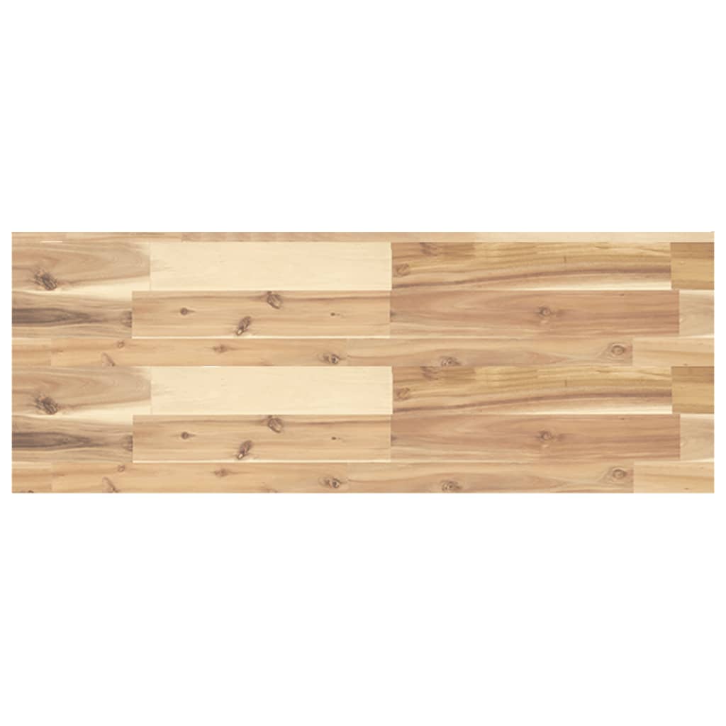 bordplade 100x30x4 cm rektangulær massivt akacietræ