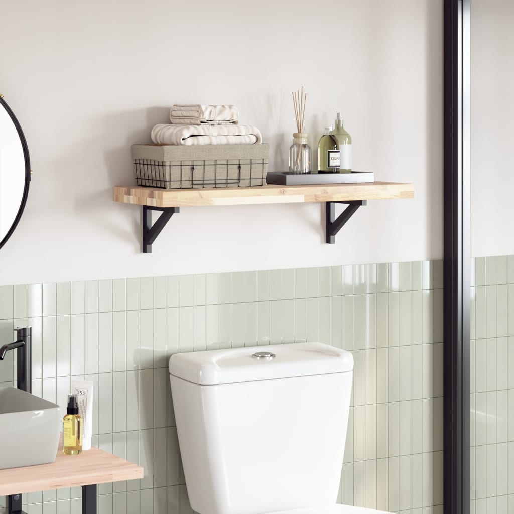 bordplade 100x30x4 cm rektangulær massivt akacietræ billede