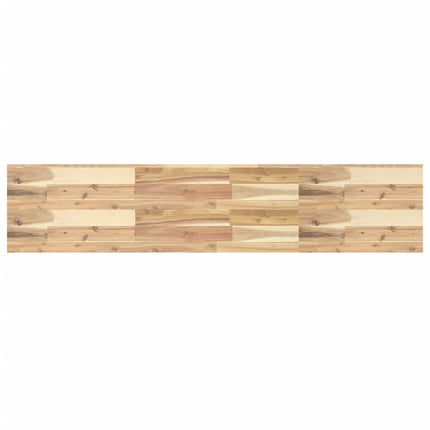 bordplade 140x30x4 cm rektangulær massivt akacietræ