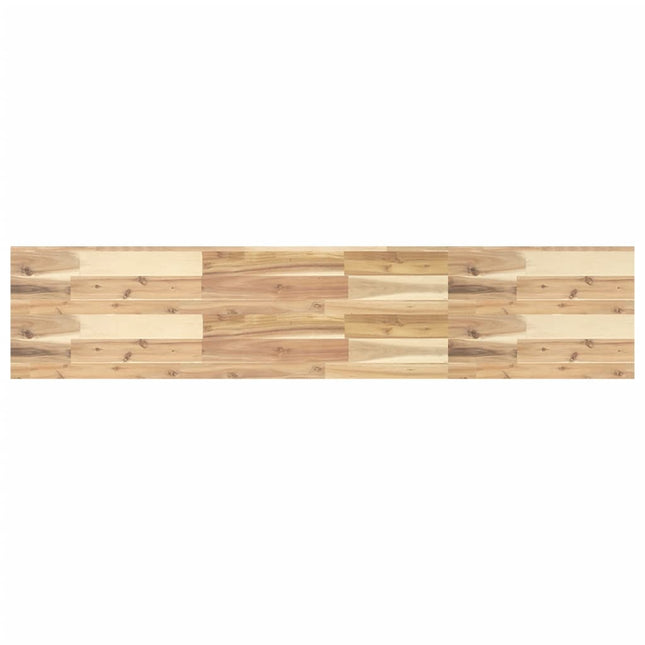 bordplade 140x30x4 cm rektangulær massivt akacietræ