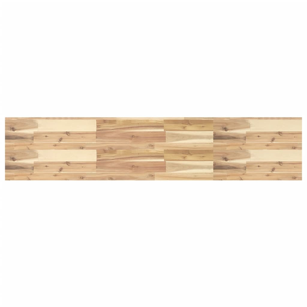 bordplade 140x30x4 cm rektangulær massivt akacietræ