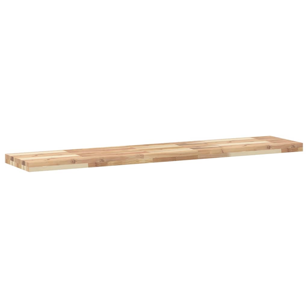 bordplade 140x30x4 cm rektangulær massivt akacietræ