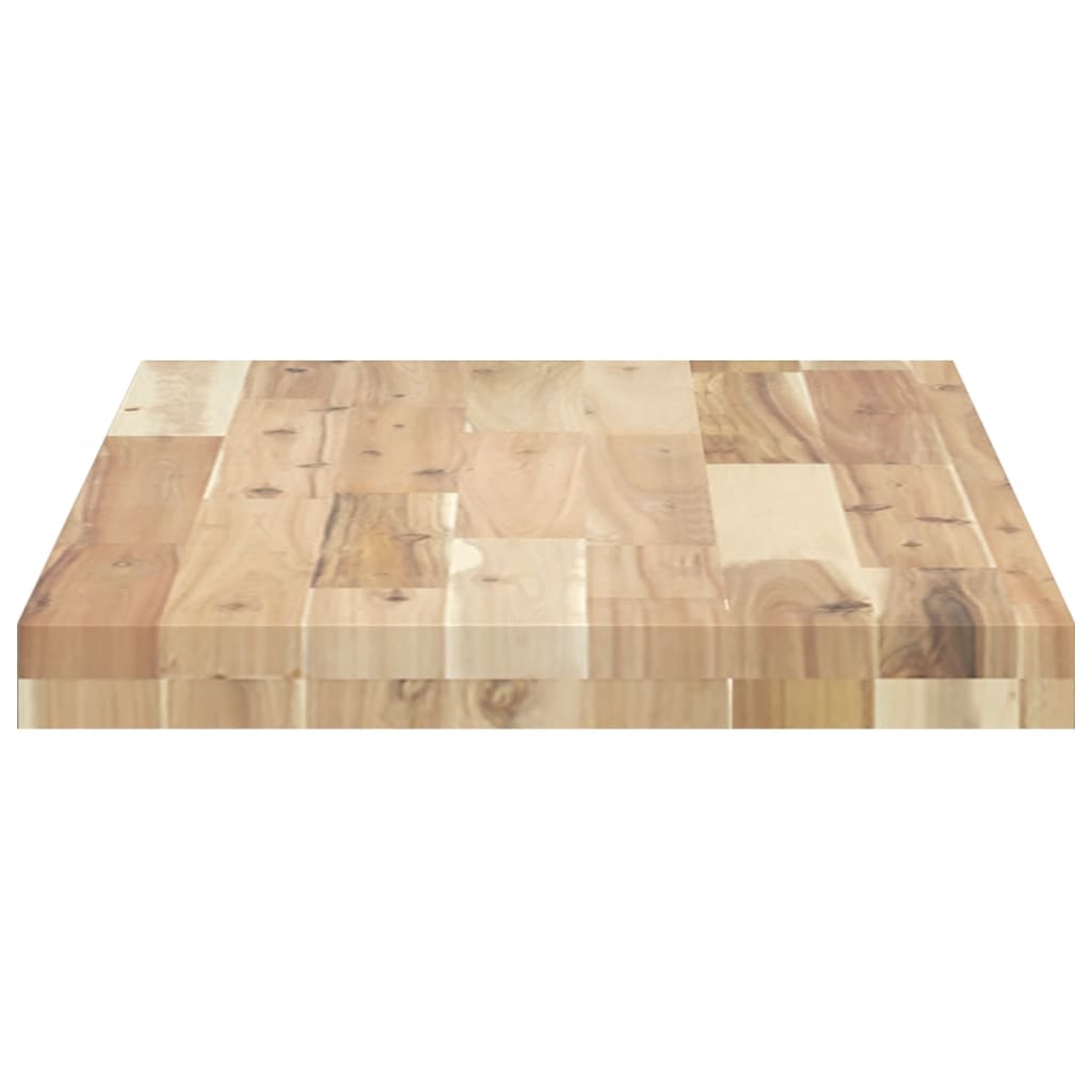 bordplade 60x40x4 cm rektangulær massivt akacietræ