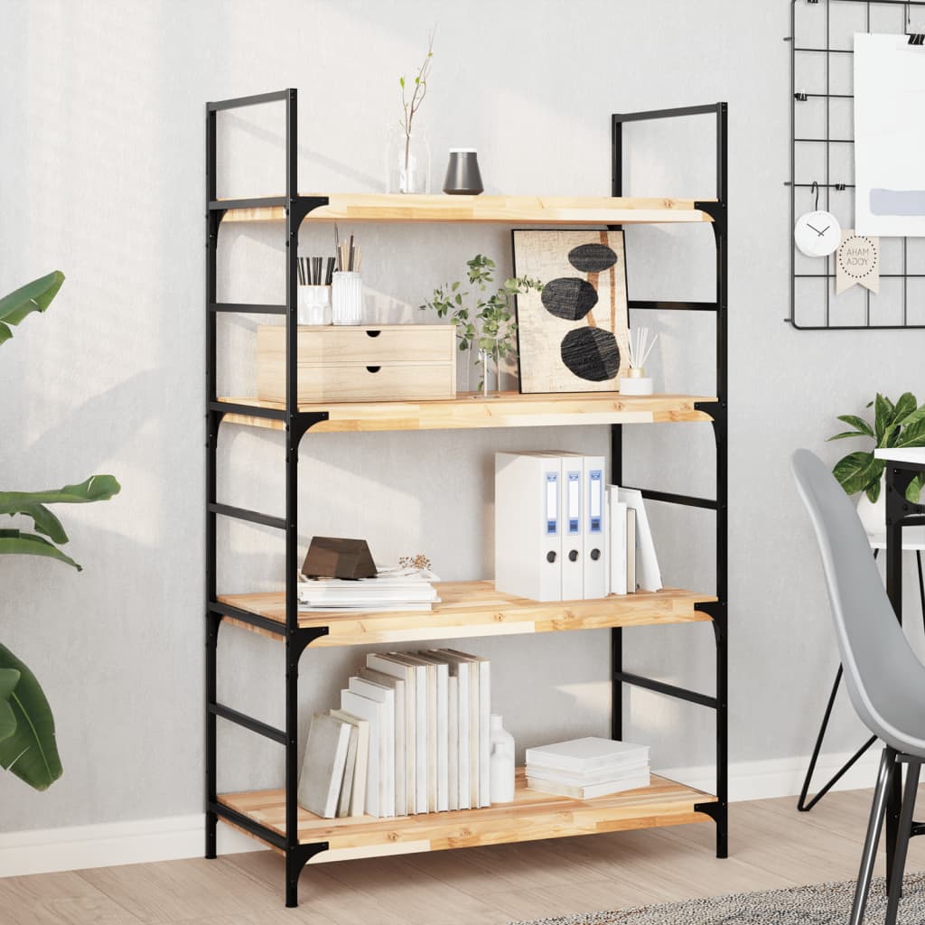 bordplade 80x40x4 cm rektangulær massivt akacietræ