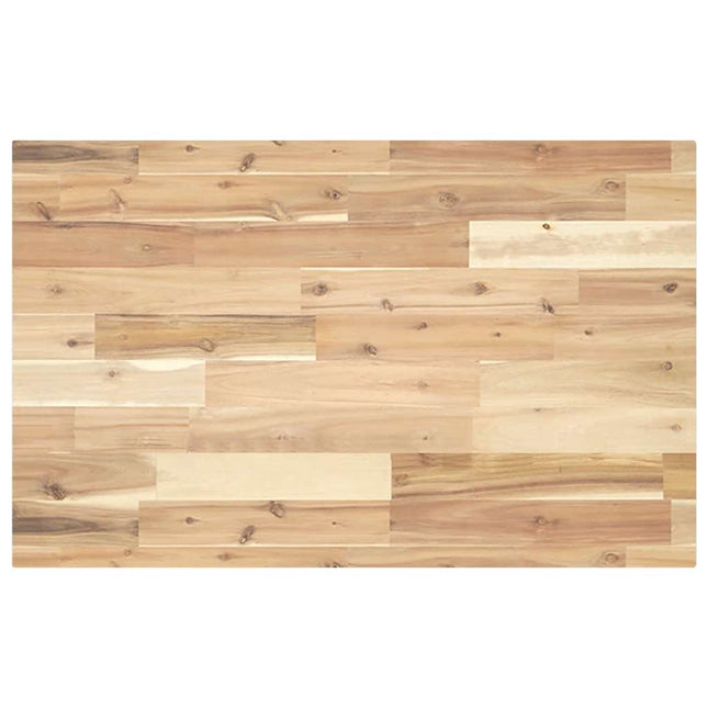 bordplade 120x50x4 cm rektangulær massivt akacietræ