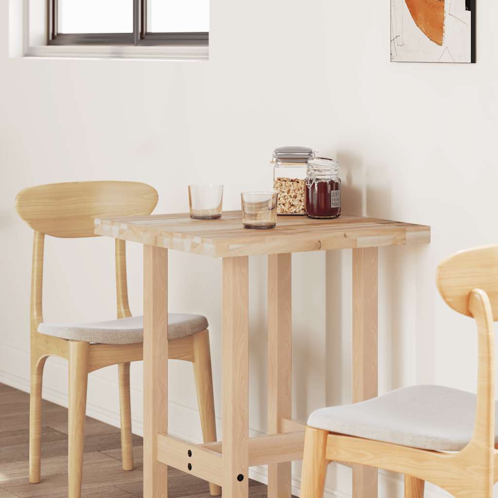 bordplade 100x60x4 cm rektangulær massivt akacietræ