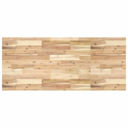 bordplade 140x60x4 cm rektangulær massivt akacietræ