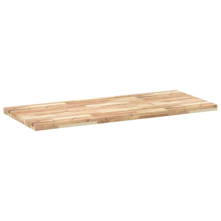 bordplade 140x60x4 cm rektangulær massivt akacietræ