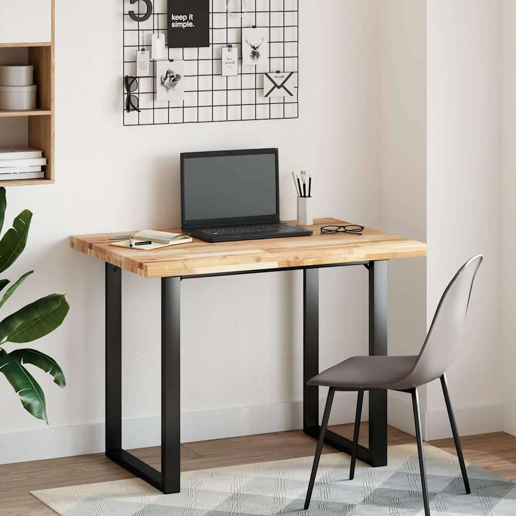 bordplade 120x70x4 cm rektangulær massivt akacietræ