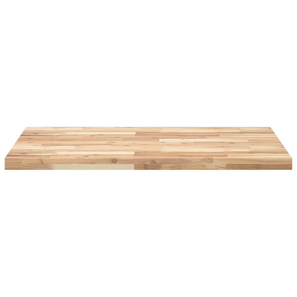 bordplade 120x70x4 cm rektangulær massivt akacietræ
