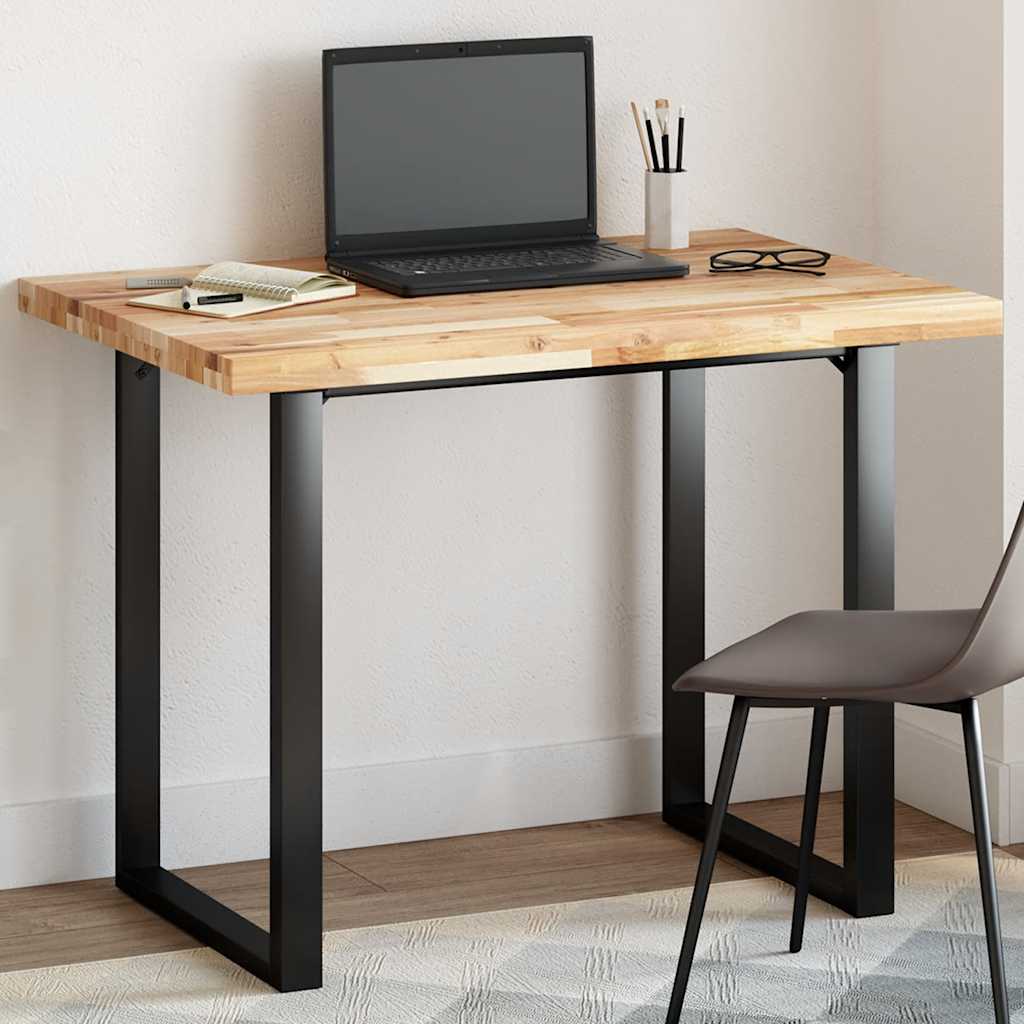 bordplade 120x70x4 cm rektangulær massivt akacietræ