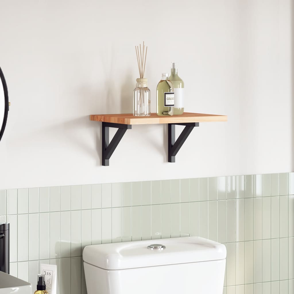 bordplade 40x30x2 cm rektangulær massivt akacietræ billede
