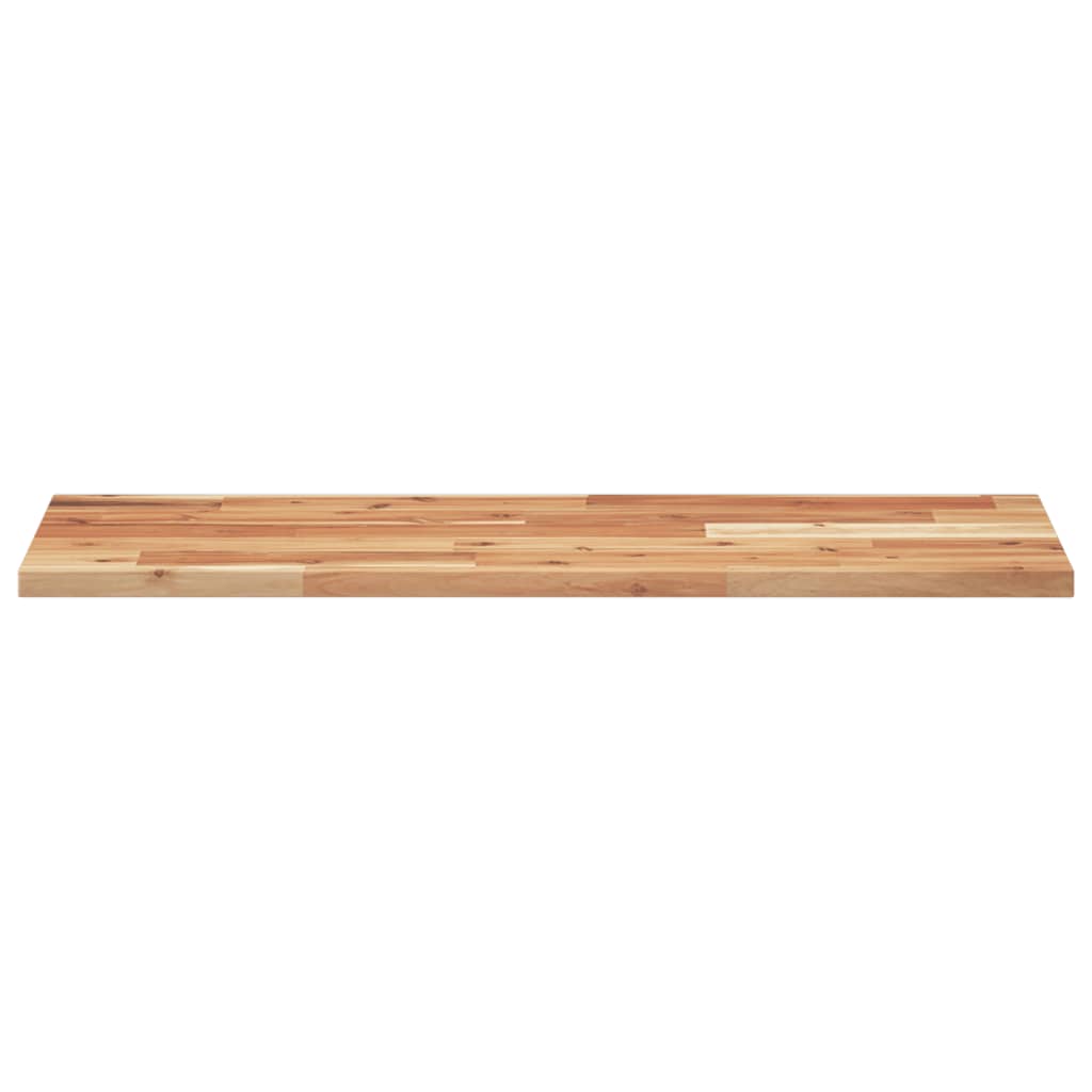 bordplade 100x30x2 cm rektangulær massivt akacietræ