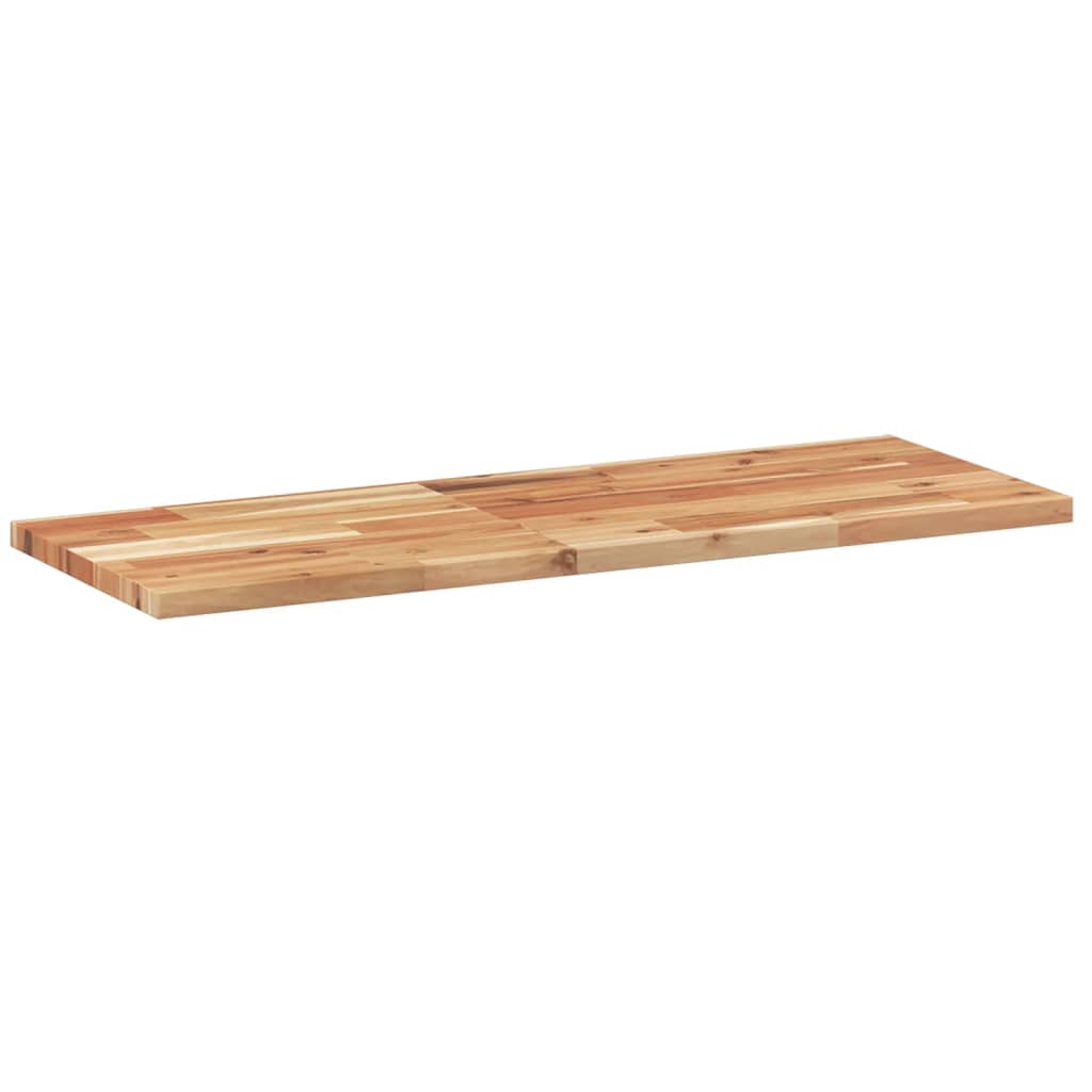 bordplade 100x30x2 cm rektangulær massivt akacietræ
