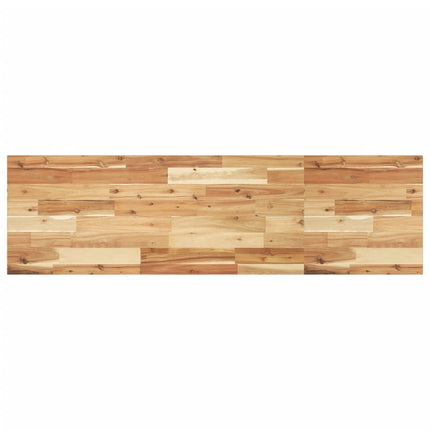 bordplade 140x40x2 cm rektangulær massivt akacietræ