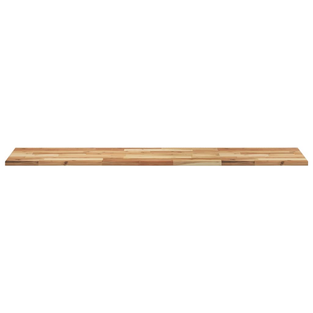 bordplade 140x40x2 cm rektangulær massivt akacietræ