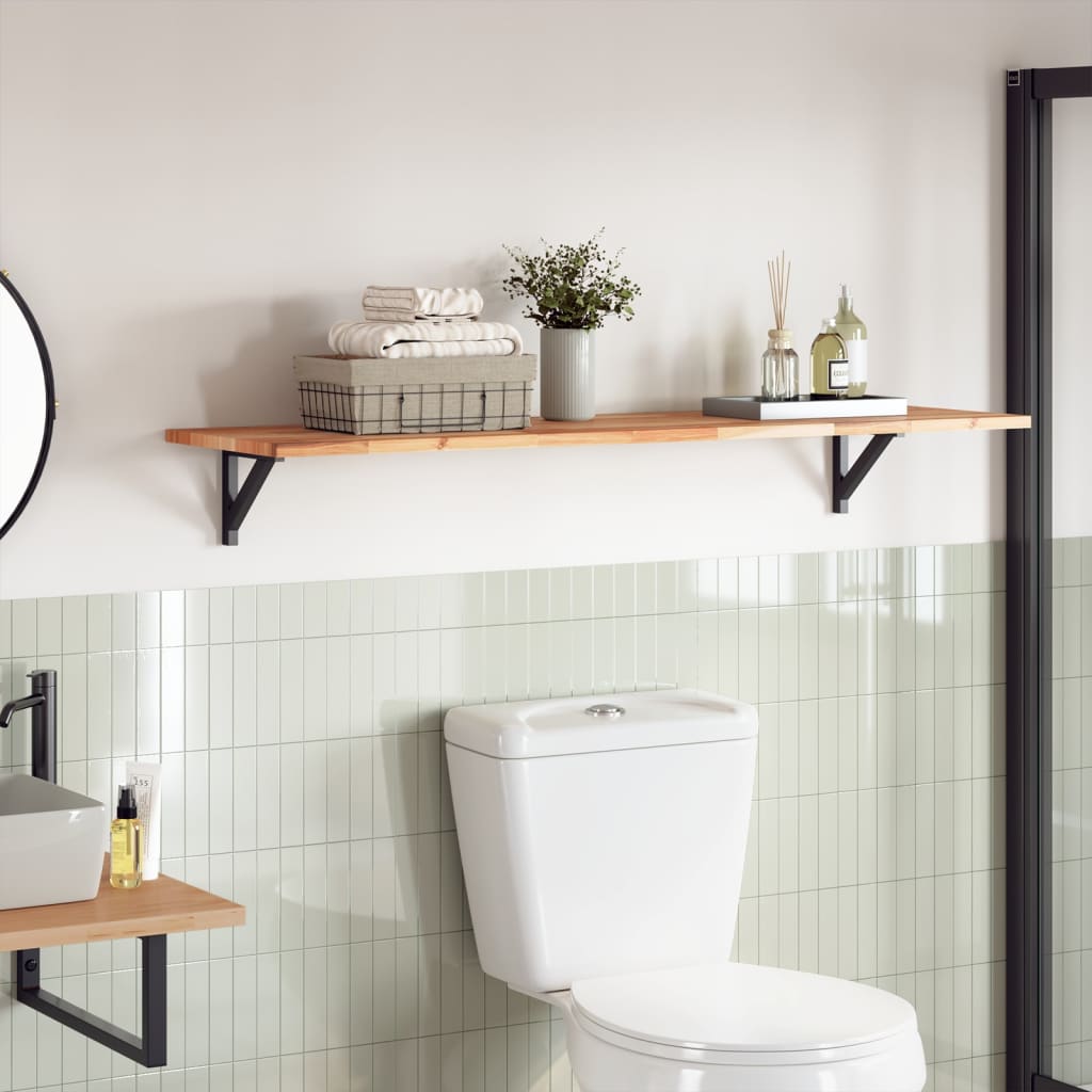 bordplade 160x40x2 cm rektangulær massivt akacietræ billede