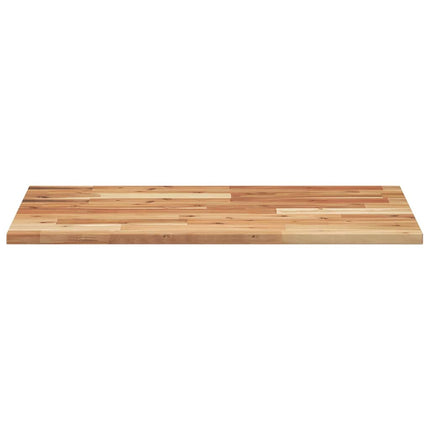 bordplade 100x50x2 cm rektangulær massivt akacietræ